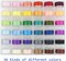 36 Pcs Bobbins and Sewing Threads Prewound with Storage Plastic Case